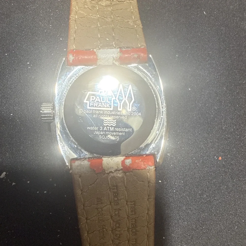 Paul Frank All Rights Reserved Quartz Analog Women's Watch New Battery